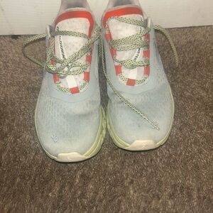 On Running Athletic Shoes - Light Blue and Green